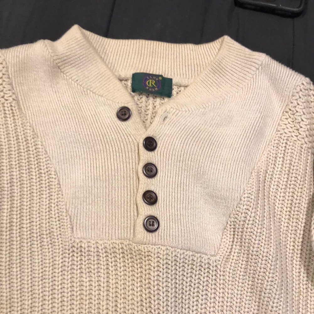 Club room sweater XL